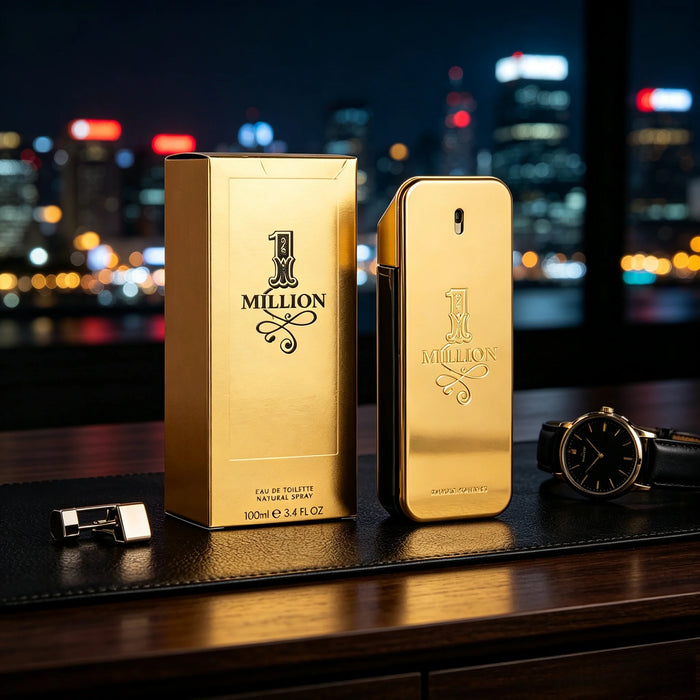 Golden Amber Eau de Parfum for Men – Mandarin, Cinnamon & Amber Fragrance