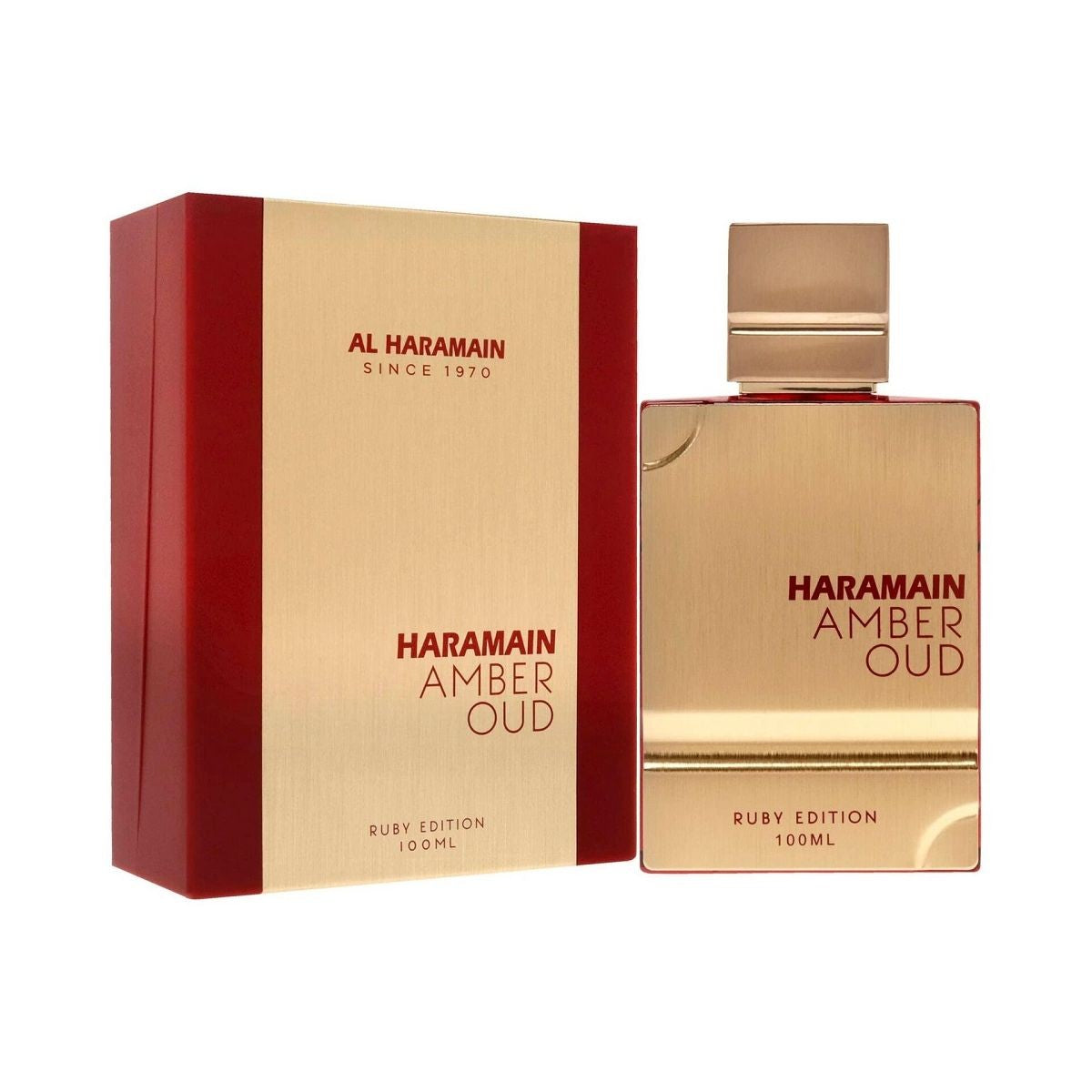 Al Haramain Amber Oud Ruby Edition Eau De Parfum Spray Unisex Arahian Perfume for Women & Men Long – - view 1