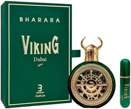 Bharata King Bharara Viking Dubai Parfum For Unisex – 3.4 Ounce / 100 ml – New Sealed - view 1