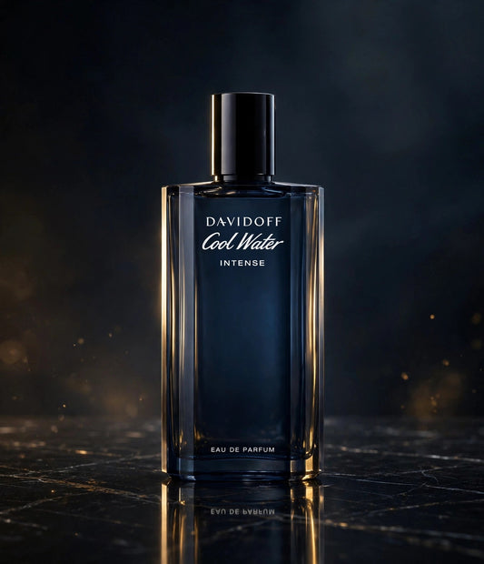 Davidoff Cool Water Eau de Parfum Intense for Men – 4.2 Ounce / 125 ml – New Sealed - view 2