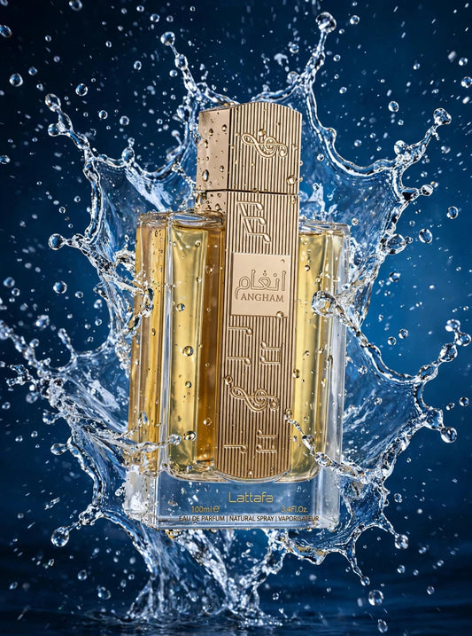 Lattafa Angham for Unisex Eau de Parfum Spray – 3.40 Ounce / - restored 1