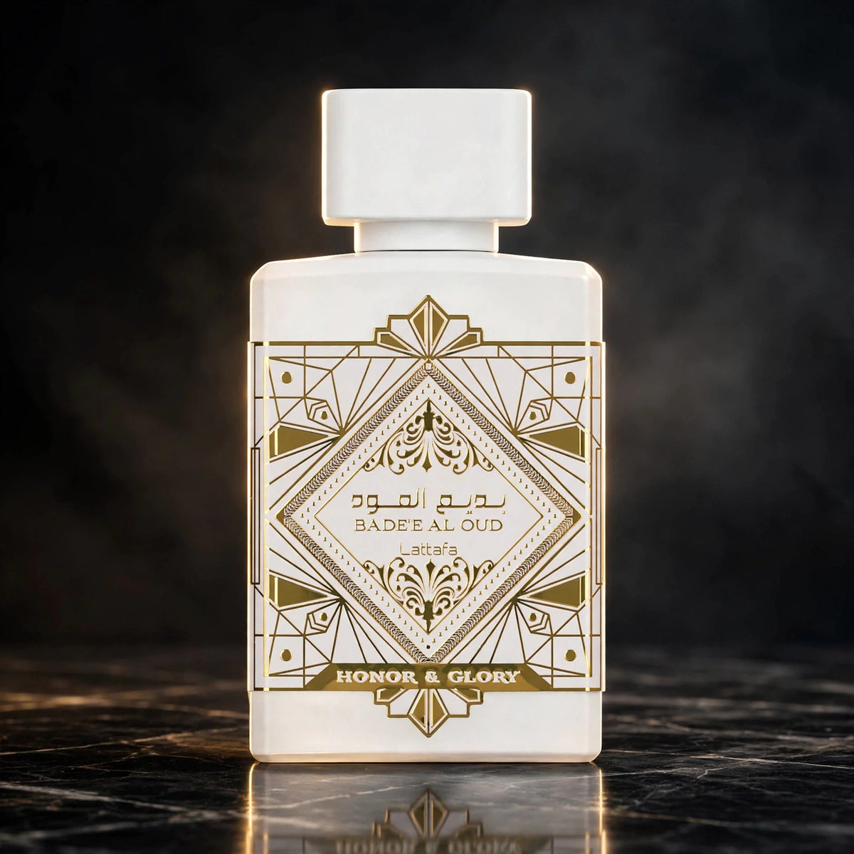 Lattafa Bade'e Al Oud Honer & Glory for Unisex Eau de Parfum Spray – 3.40 Ounce / 100 ml – New Seale - view 2