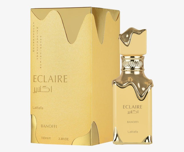 Lattafa Eclaire Banoffi for Women Eau de Parfum Spray – 3.40 Ounce / 100 ml – New Sealed - view 1