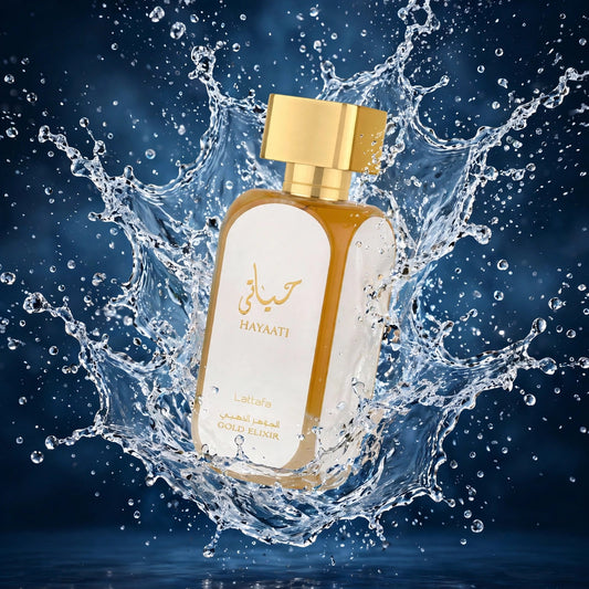Lattafa Hayaati Gold Elixir for Unisex Eau De Parfum Spray – - restored 1