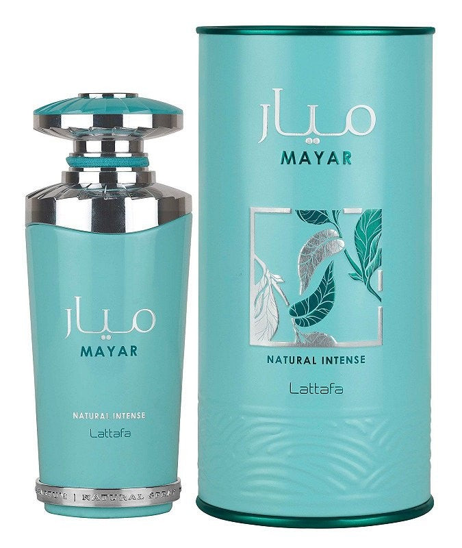 Lattafa Mayar Natural Intense Eau de Parfum Spray for Women – 3.4 Ounce / 100 ml – New Sealed - view 1