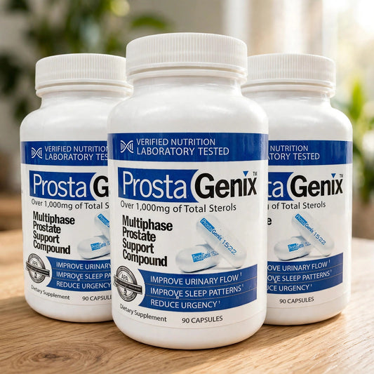 Prostagenix Multiphase Prostate Supplement 90 Capsule - wood