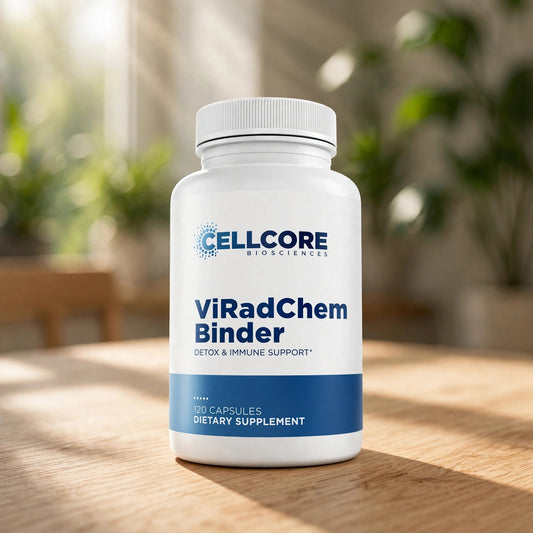 Cellcore ViradChem Binder 120 capsules - wood