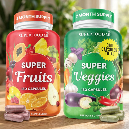 Super Veggies Country Farms Fruits and Vegetables Supplement . 180 cap - wood