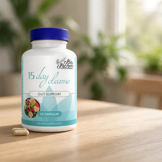 Mila Mi Amor 15 Day Cleanse, 30 Capsules - wood