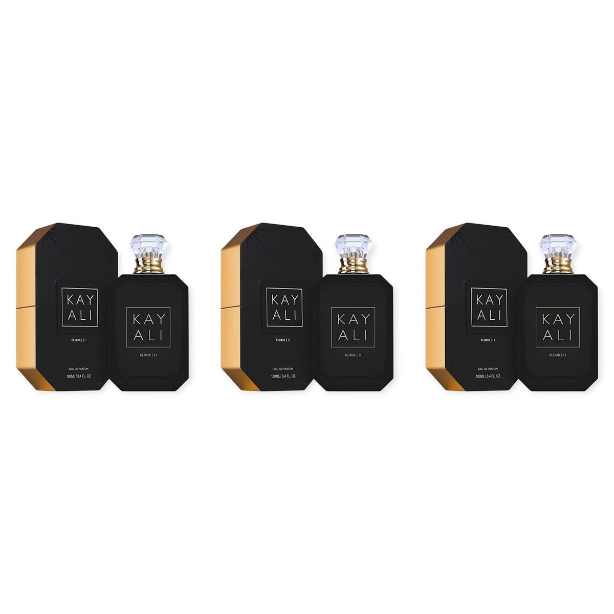 Kayali Elixir 11 Box Authentic EDP 100ml - Trio - 3 Bottles (20% OFF)