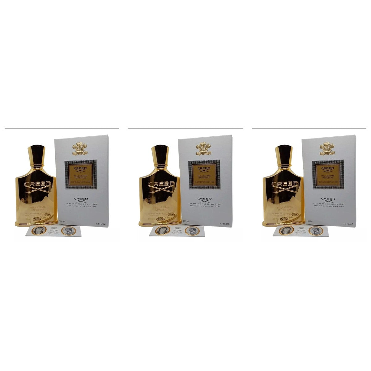 Creed Millesime Imperial NEW EDP 100ml - Trio - 3 Bottles (20% OFF)