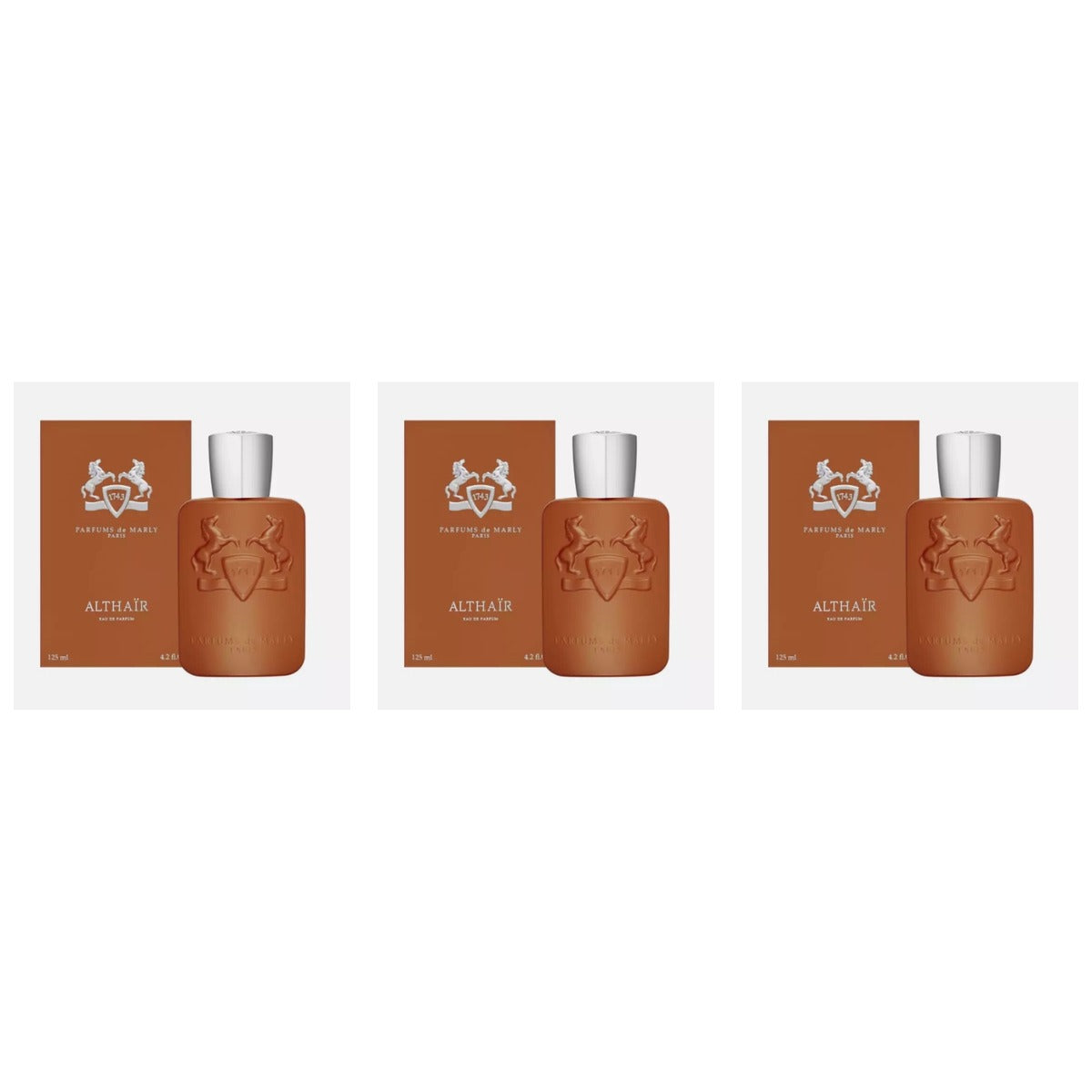 ALTHAIR PARFUMS de MARLY () EDP Parfum 125ml - Trio - 3 Bottles (20% OFF)
