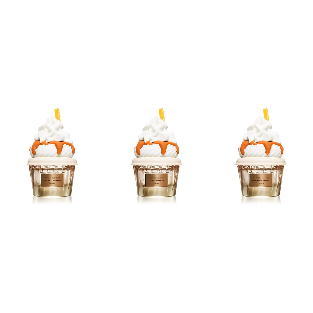 Whipped Pleasure Give Me Gourmand by Lattafa EDP women - Trio - 3 Bottles (20% OFF)