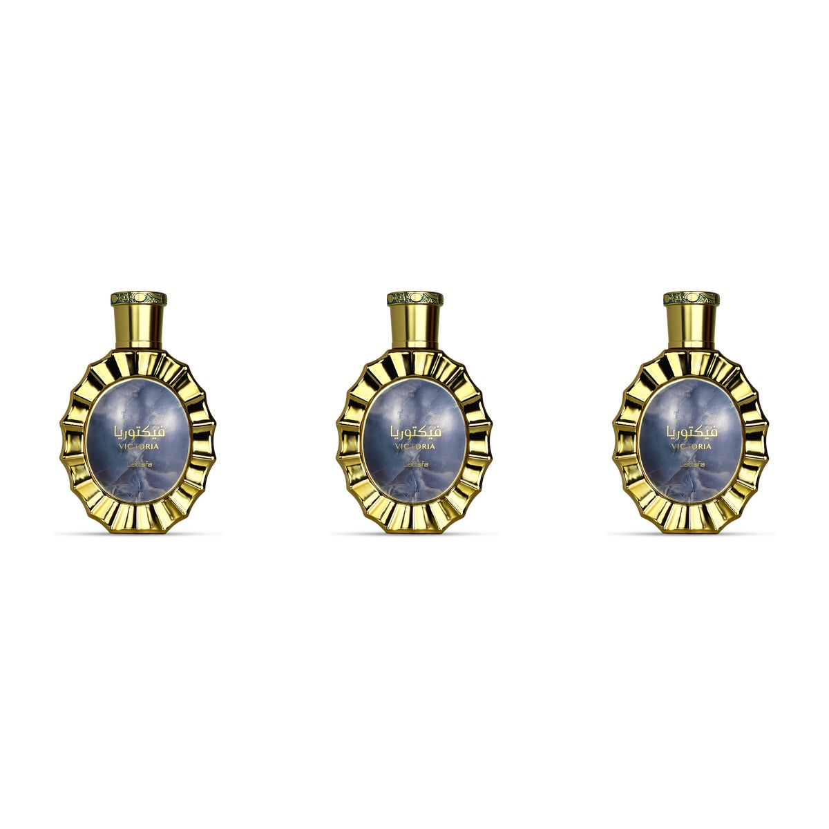 Victoria by Lattafa EDP for 3.4oz - Trio - 3 Bottles (20% OFF)