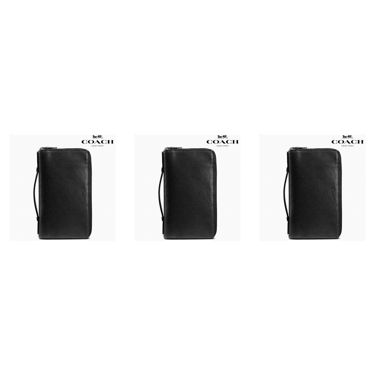Coach Men's Travel Organizer Embossed - Trio - 3 Pieces (20% OFF)