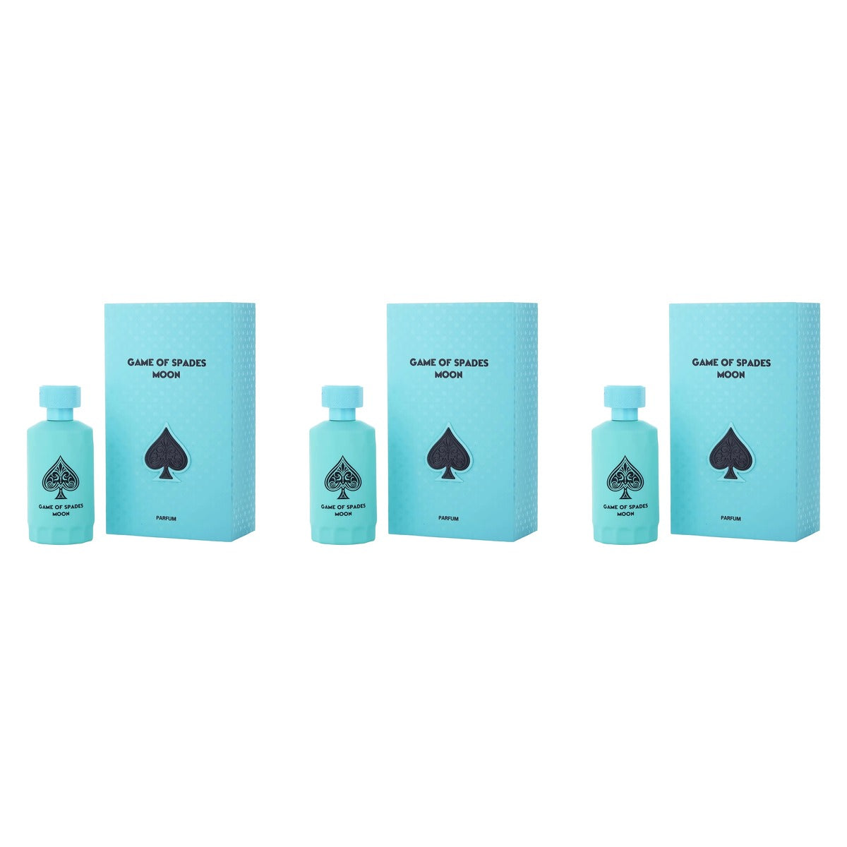 Game of Spades Moon by Jo Milano Paris EDP 3.4oz - Trio - 3 Bottles (20% OFF)
