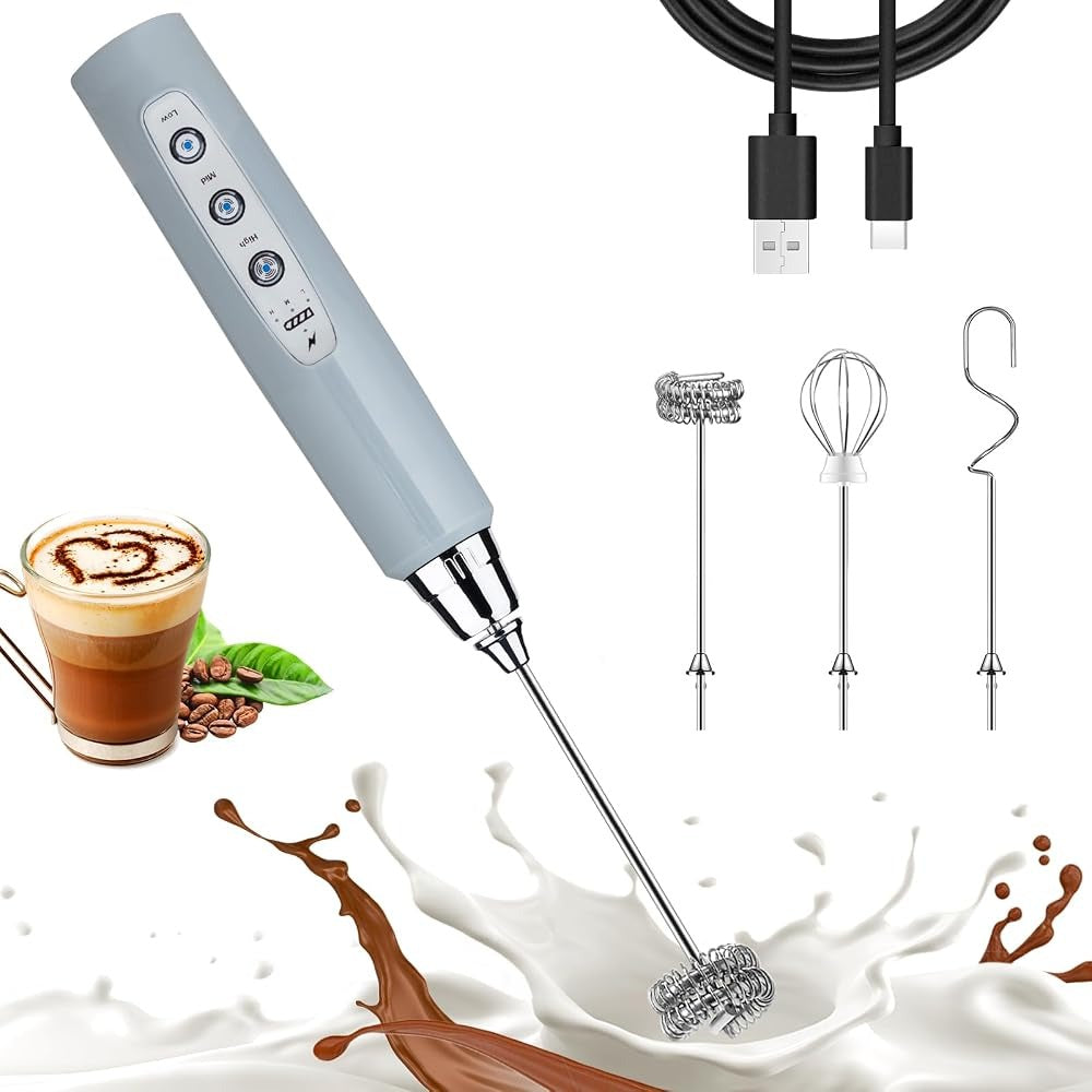 Handheld Electric Milk Frother (Rechargeable): Features, Uses & Tips
