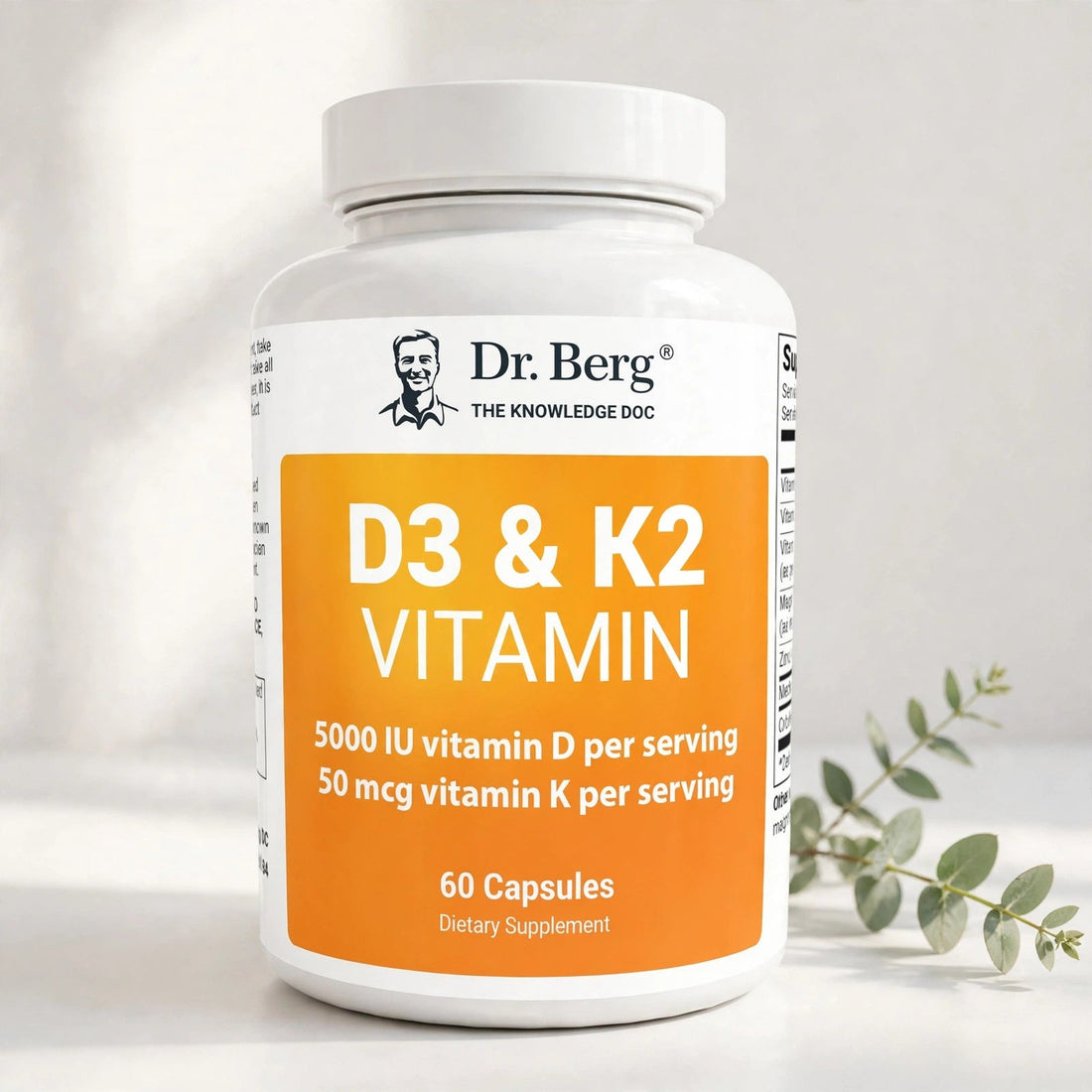 Dr. Berg Vitamin D3 K2 w/MCT: What It Is & How to Use It
