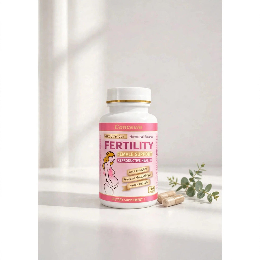 Concevia Fertility Female Support, 60 Capsules: What It Is & How to Use It