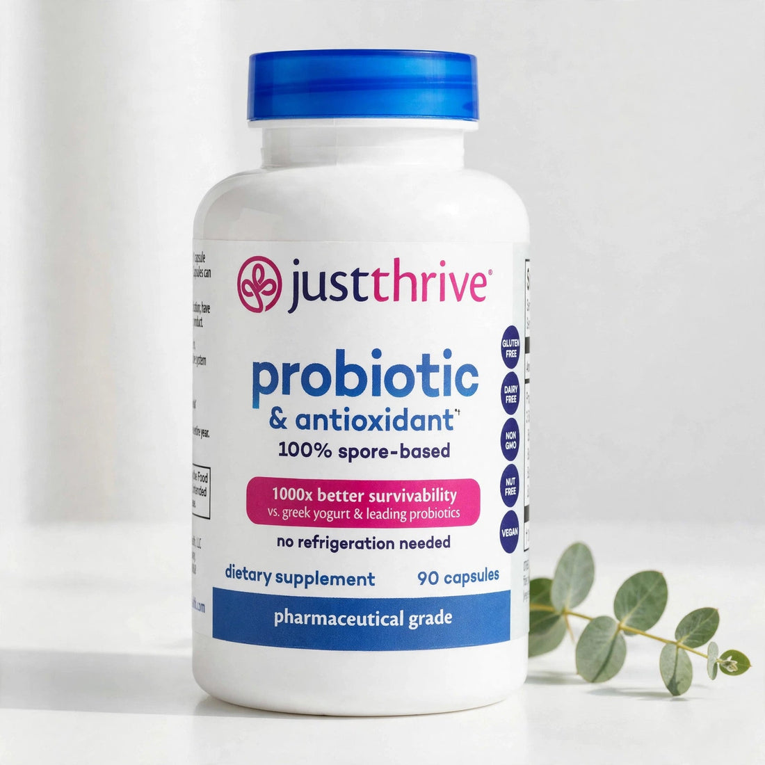Just Thrive Probiotic & Antioxidant Supplement: What It Is & How to Use It