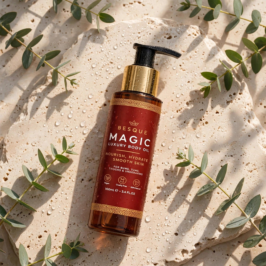 Besque Magic Luxury Body Oil 3.4: How to Use It in Your Routine