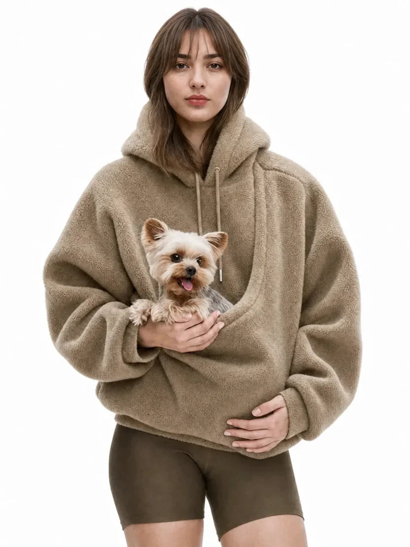 Cozy Pet Carry Hoodie