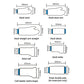 Waterproof Cast & Wound Protector – Blue Shower Cover