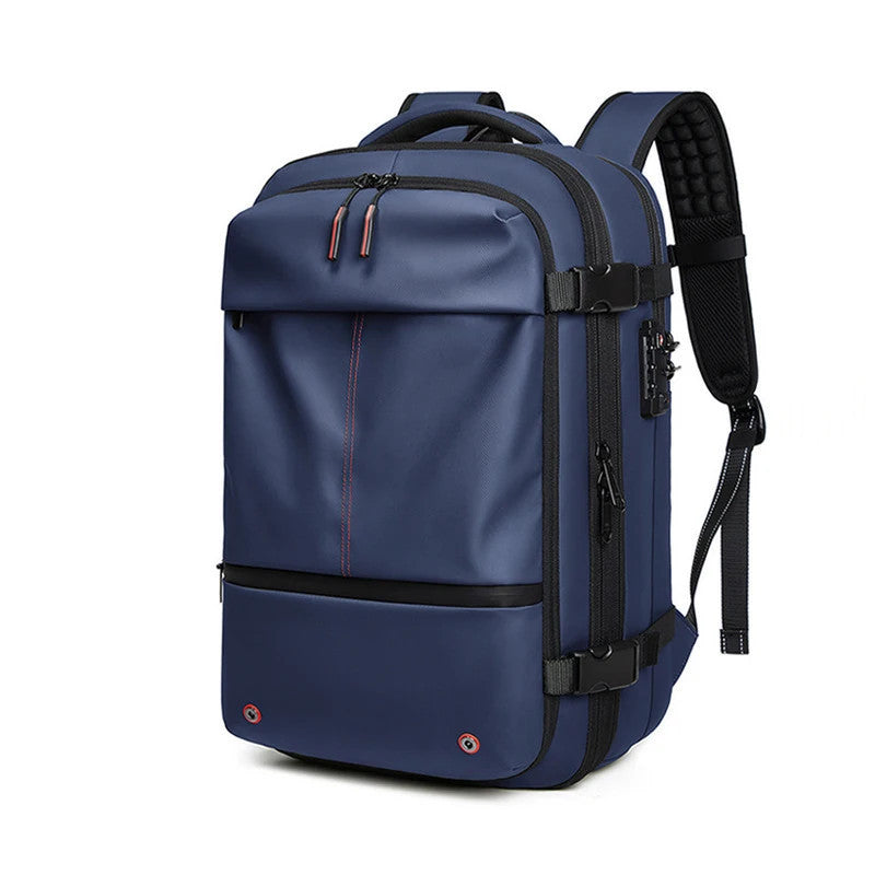 Backpack Man Travel Vacuum Compression With Electric Pump