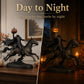 Headless Horseman Statue with LED Pumpkin - image 7