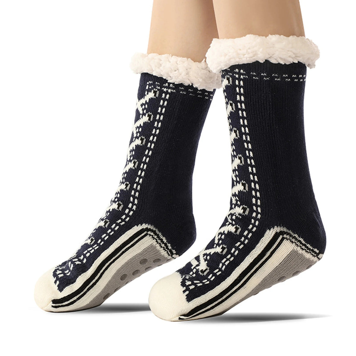 Cozy Fuzzy Slipper Socks