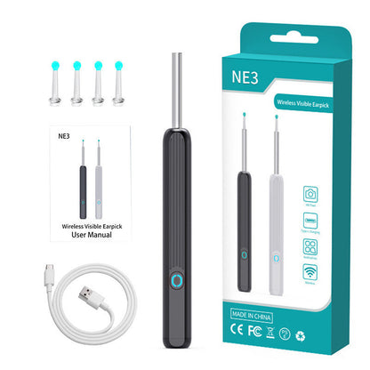 1296P HD Otoscope Wifi Visible Earwax