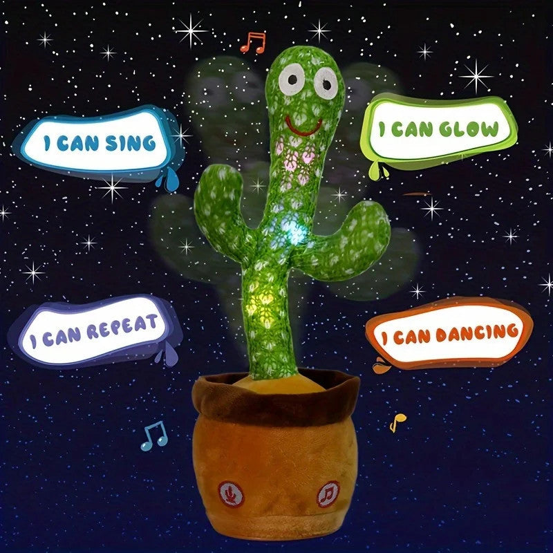 Talking Cactus Toy Dancing Cactus Baby Toy