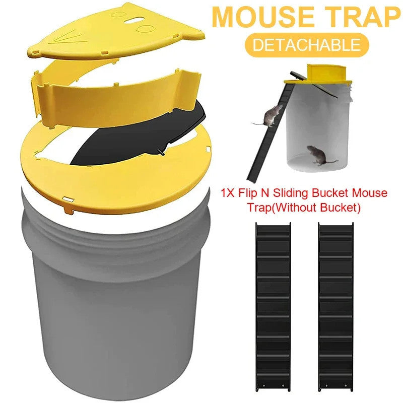 Bucket Lid Mouse Trap