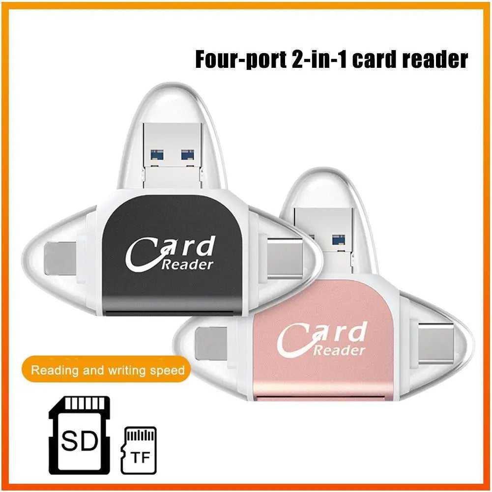 4 In 1 SD Card Reader