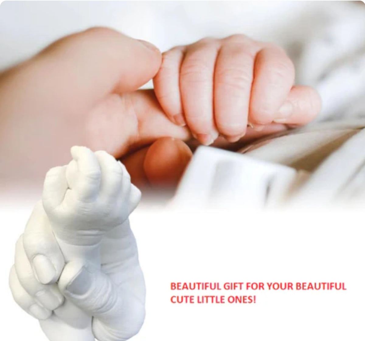 Hands Plaster Statue Kit