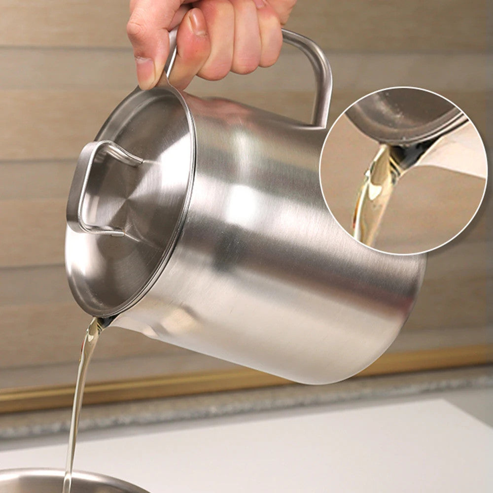 Stainless Steel Oil Filter Pot