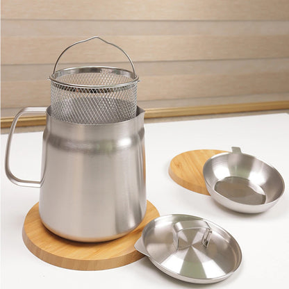 Stainless Steel Oil Filter Pot