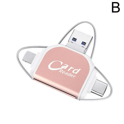 4 In 1 SD Card Reader