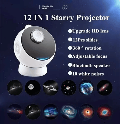 12 in 1 Galaxy Projector