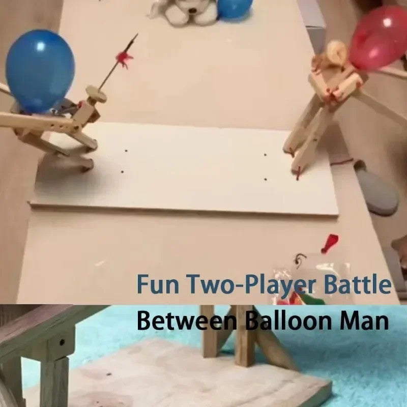 Wooden Fencing Puppets