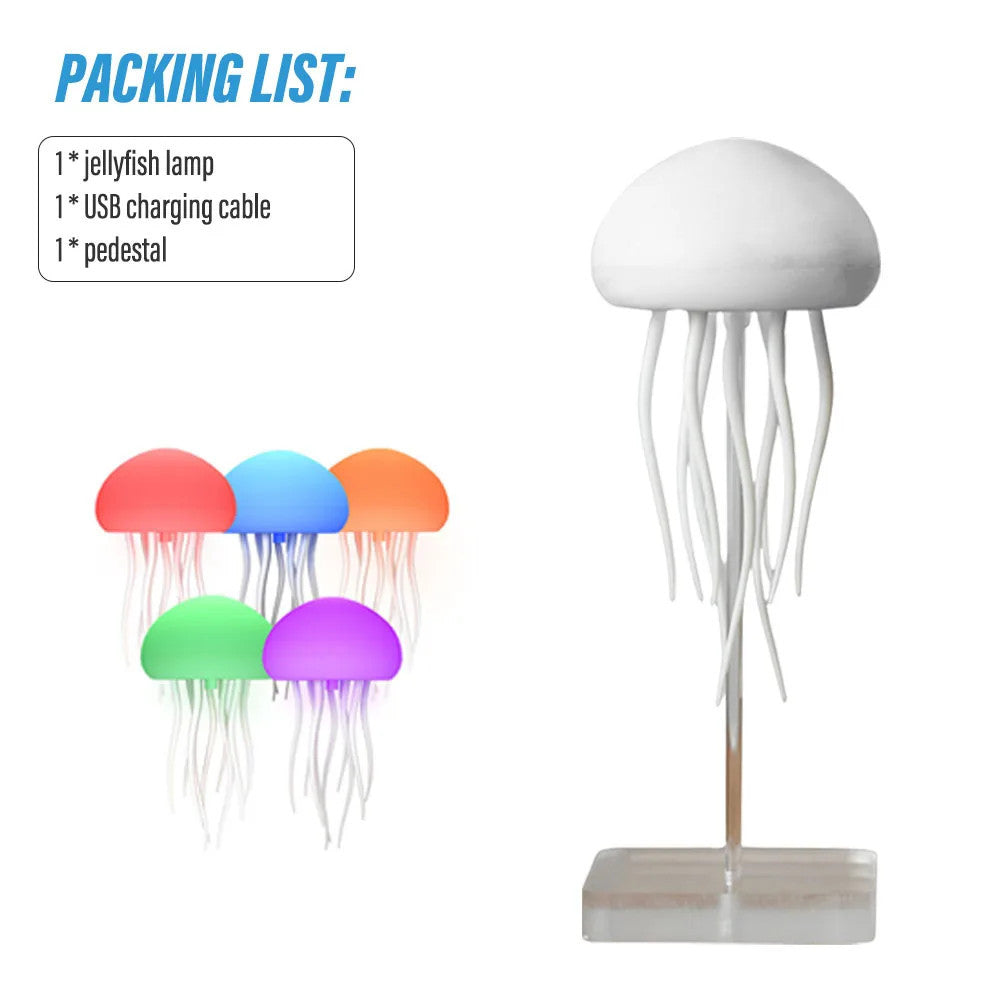 Jellyfish LED Night Light – USB Rechargeable