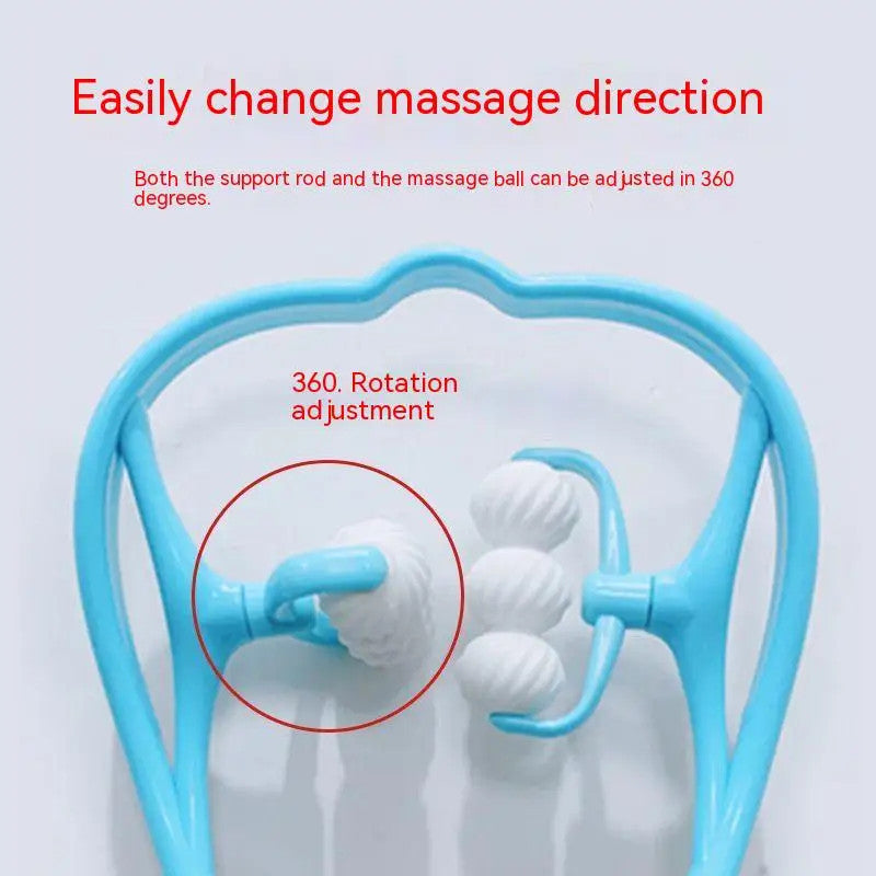 6-Wheel Neck & Shoulder Massager