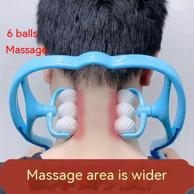 6-Wheel Neck & Shoulder Massager
