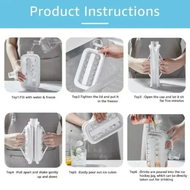 Portable Silicone Ice Ball Maker