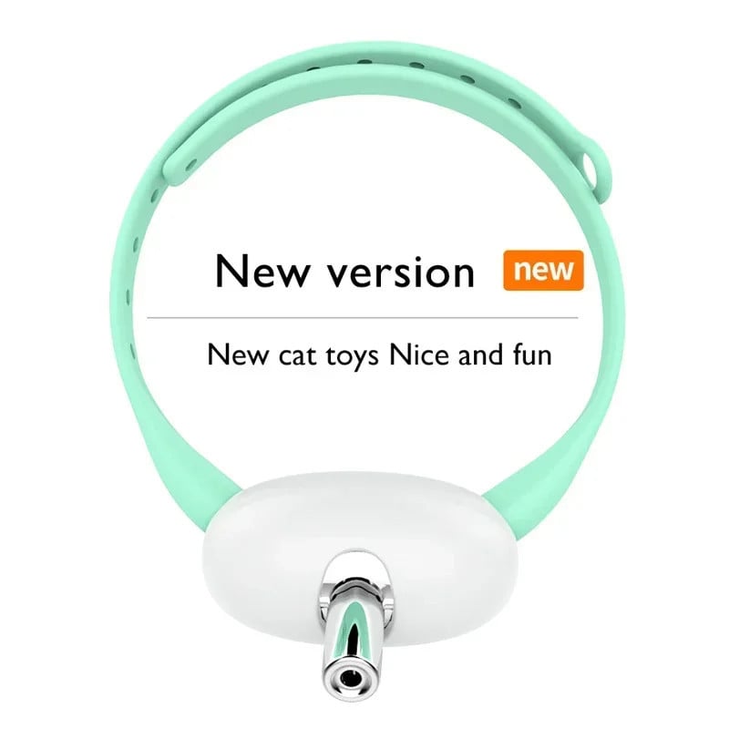 Smart Laser Tease Cat Collar
