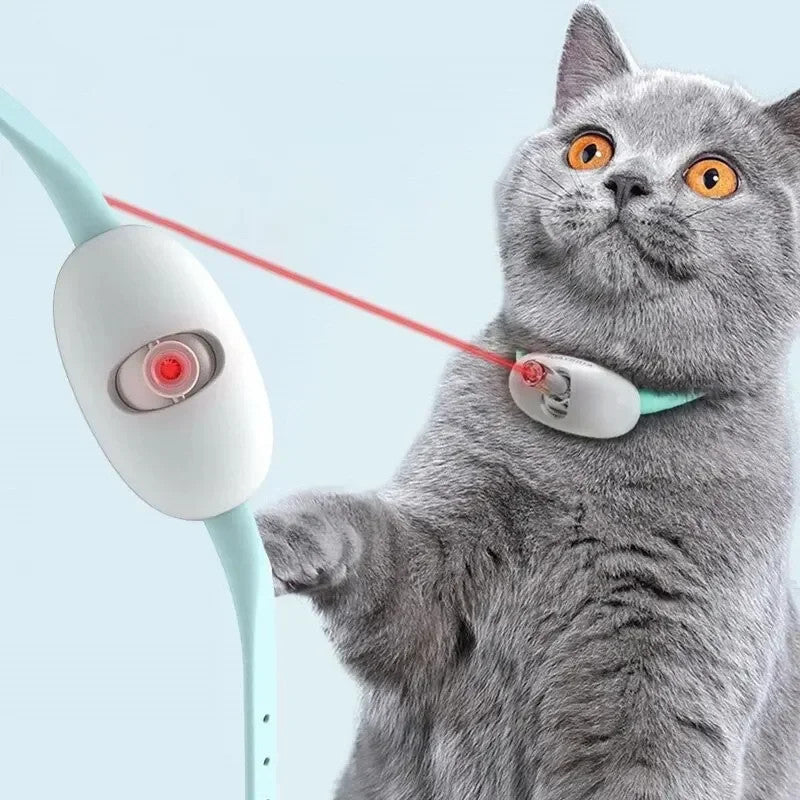 Smart Laser Tease Cat Collar