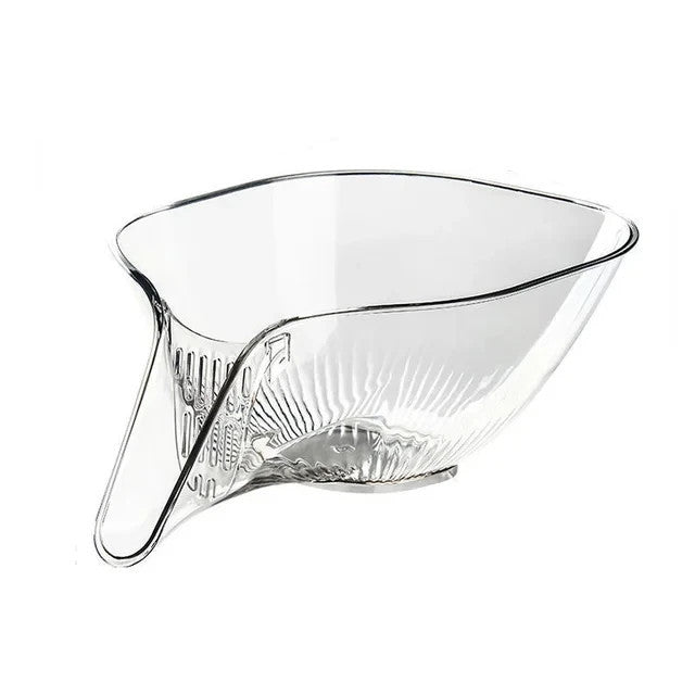 Multifunctional Kitchen Transparent Drain Basket