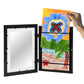 Magnetic Wooden Kids Easy Open Art Frame