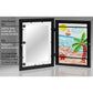 Magnetic Wooden Kids Easy Open Art Frame