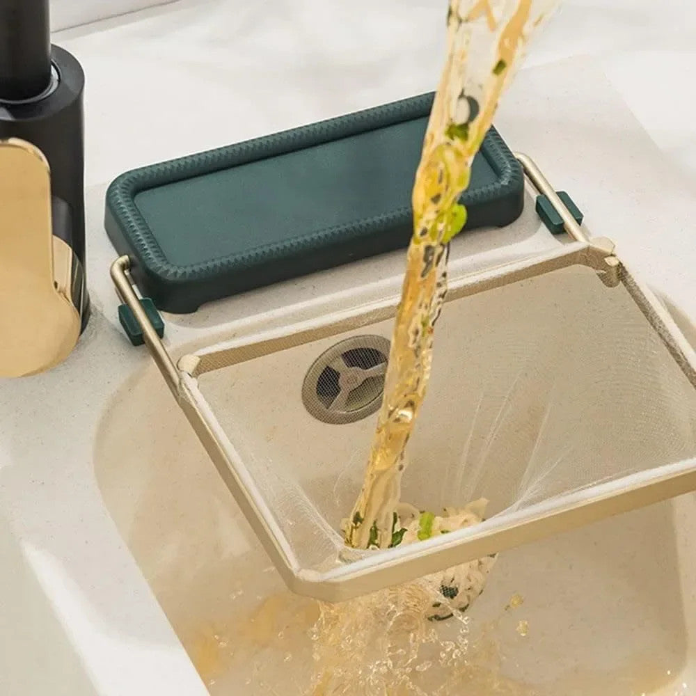 Foldable Sink Strainer with Mesh Bags